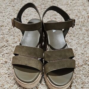 Mia Olive Green Women's Sandals